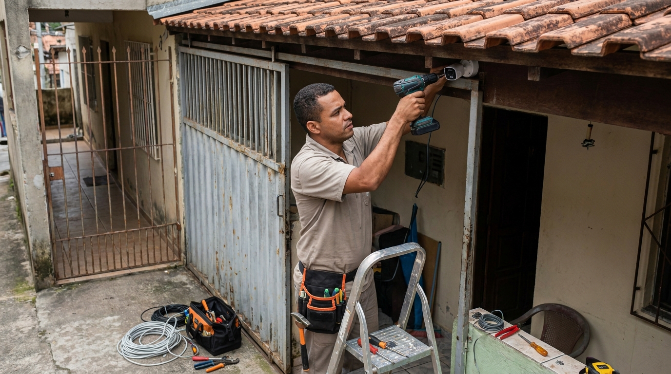 Instalação de Câmera Residencial em Teresina‑PI