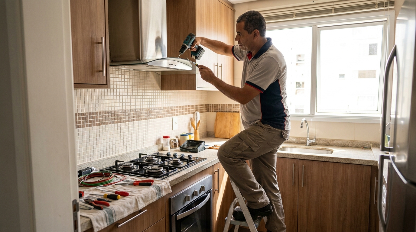Instalação de Exaustor em Teresina‑PI