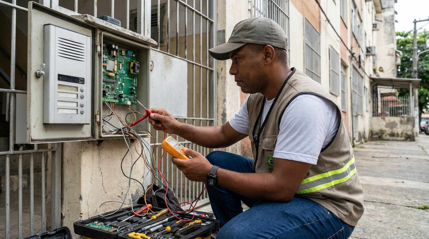 Reparo de Placa e Campainha em Teresina‑PI