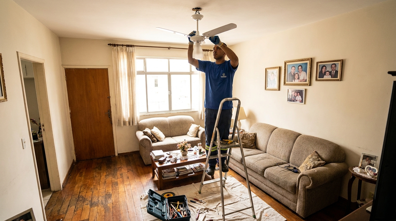 Substituição de Ventilador em Teresina‑PI